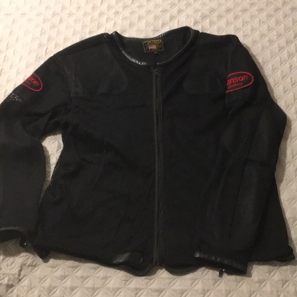 Vanson mesh biker jacket